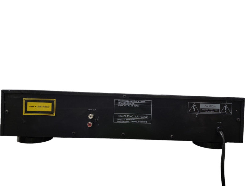 Nikko NCD-915R Digital Audio Stereo Compact Disk Player