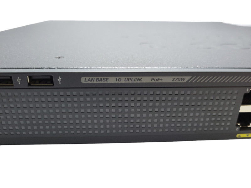 Cisco WS-C2960X-24PS-L | 24-Port Gigabit PoE+ 370W Switch | 4x SFP $