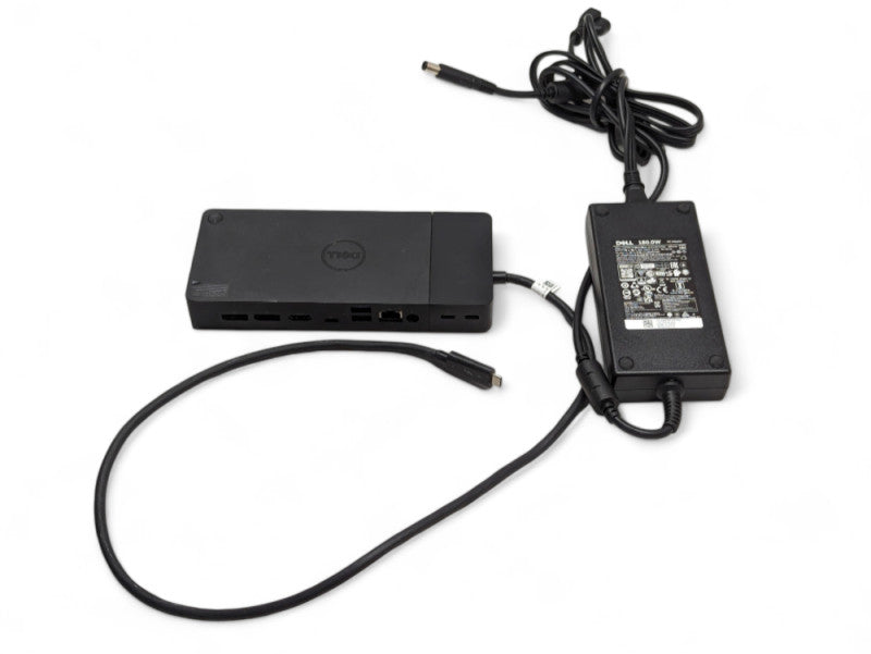 Dell WD22TB4 Thunder Bolt 4 USB-C Docking Station K20A With 180W AC Adapter Q-