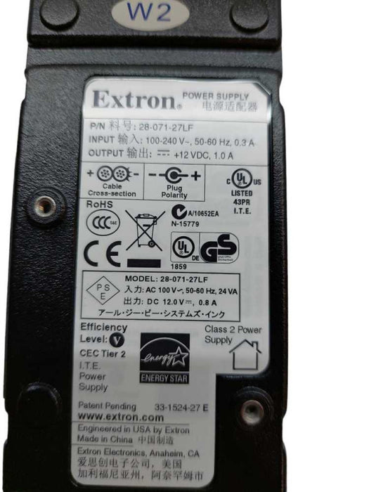 Extron Electronics Model: VTR001 PN: 60-582-01 Twisted Pair Receiver  =