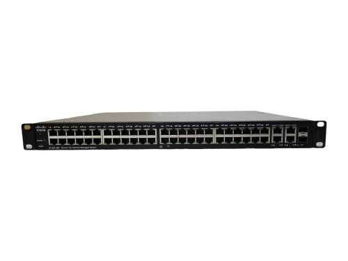 Cisco SF300-48P 48-Port 10/100 PoE Managed Switch Q