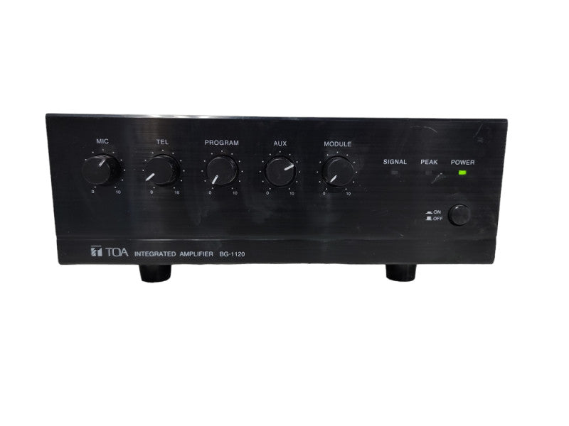 TOA INTEGRATED AMPLIFIER BG-1120