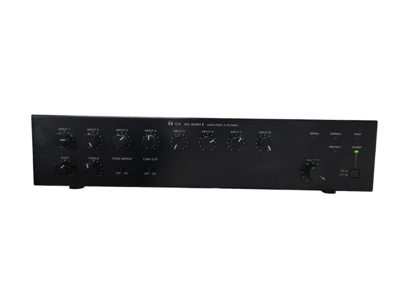 TOA 900 Series II A-912MK2 8-Channel 120W Mixer Amplifier