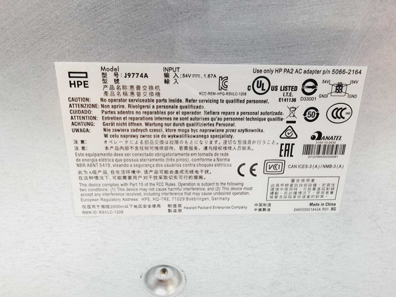 HP Aruba J9774A 2530 8G PoE + 8-Port Gigabit Switch (
