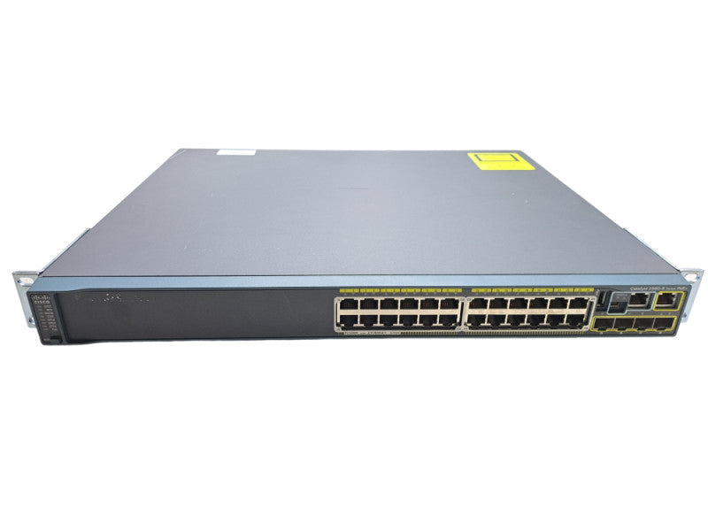 Cisco WS-C2960S-24PS-L V04 | 24 Port Gigabit 370W PoE+ Network Switch