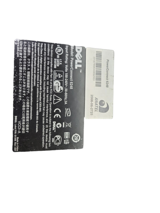 Dell PowerConnect 6248 48-Port Gigabit Ethernet Network Switch %