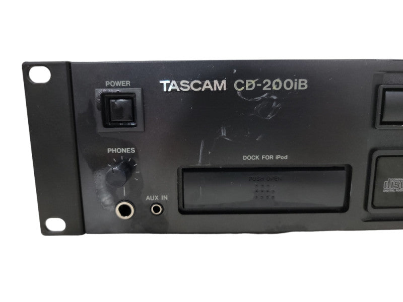 Tascam CD-200iB CD Player with iPod Dock (30pin)