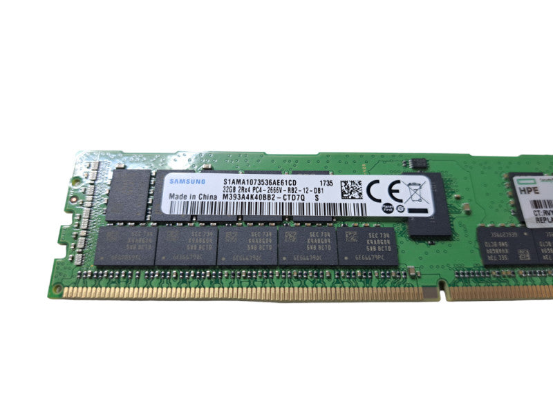 Samsung 32GB 2Rx4 PC4-2666V-RB2-12 | DDR4 Server Memory Q