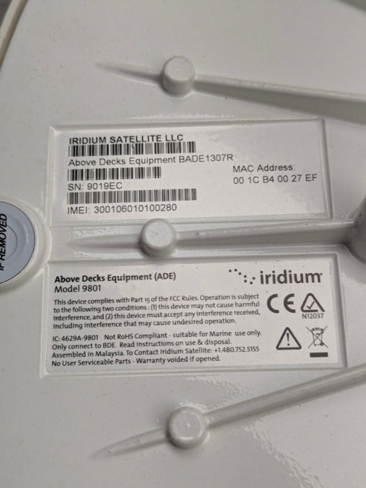 Iridium Openport Terminal 9801 -