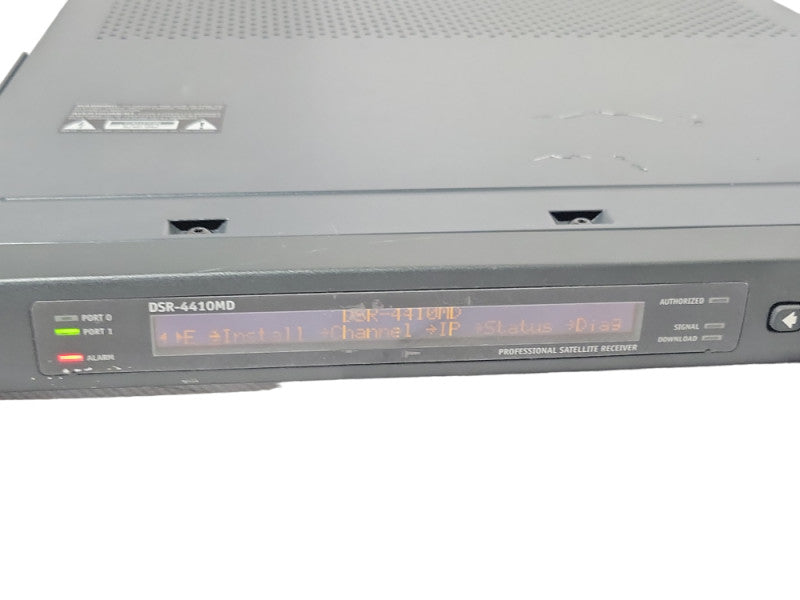 Motorola DSR-4410MD Commercial Satellite Multiplex Decrypter, READ _
