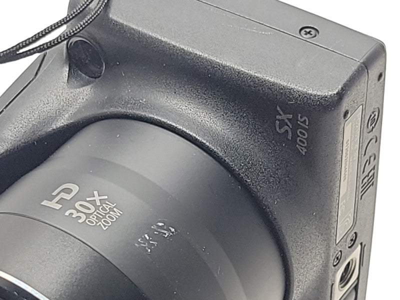 Canon PowerShot SX400 IS 16MP Digital Camera with Battery, READ _