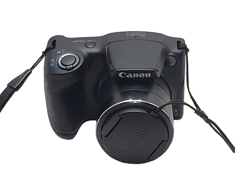 Canon PowerShot SX400 IS 16MP Digital Camera with Battery, READ _