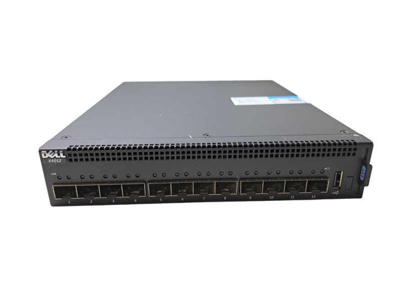 Dell X4012 12 Port 10Gbps SFP+ Smart Managed Switch E10W003 Q
