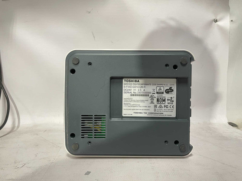 Toshiba B-FV4D-GH14-QM-R Barcode Printer USB