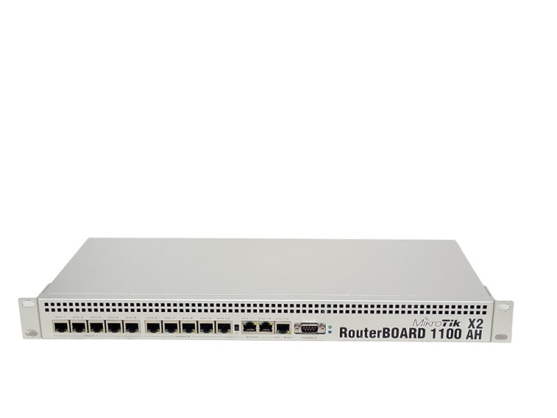 Mikrotik RB1100AHx2 RouterBoard 13x Gigabit port, w/ Ears, READ Q_