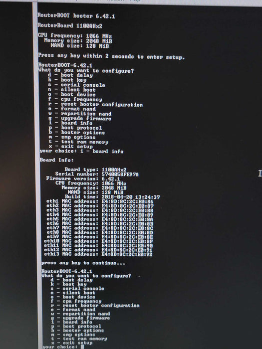 Mikrotik RB1100AHx2 RouterBoard 13x Gigabit port, w/ Ears, READ Q_