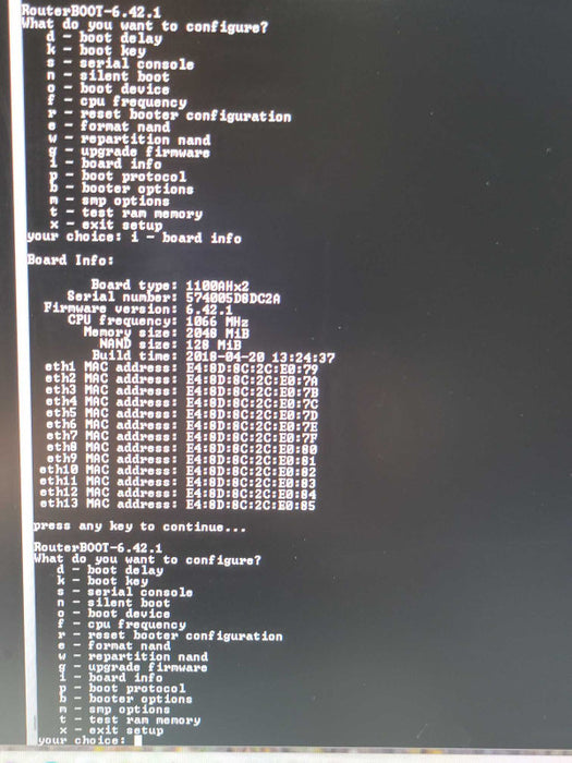 Mikrotik RB1100AHx2 RouterBoard 13x Gigabit port, w/ Ears, READ Q_
