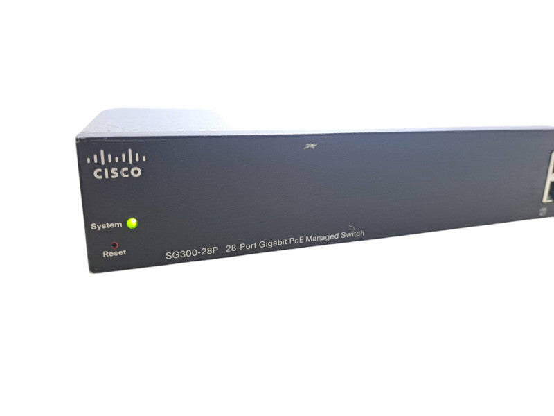 Cisco SG300-28P | 28-Port Gigabit PoE Managed Network Switch