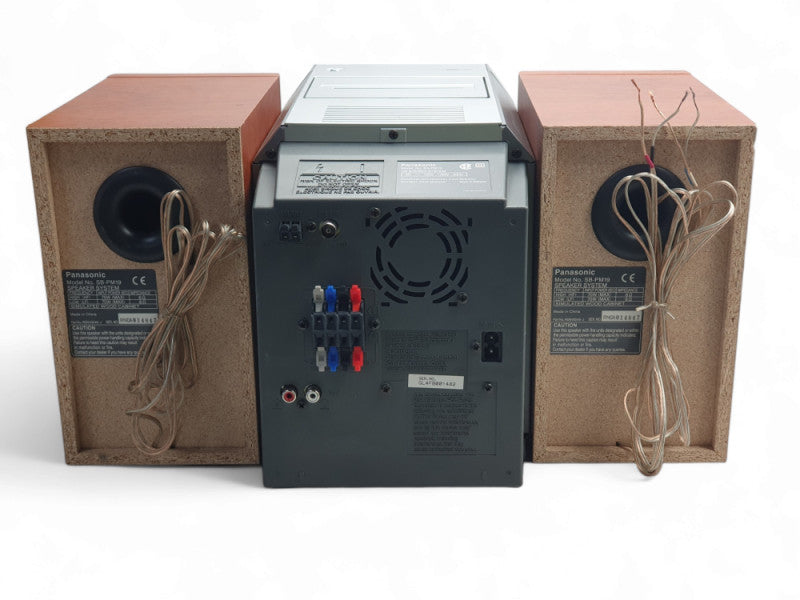 Panasonic SA-PM19 CD Stereo Cassette System 5 Disc Changer MP3 AM/FM -