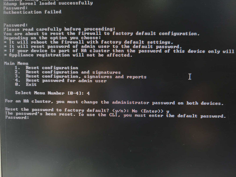 Sophos XG115 Rev 3 4-port Gigabit Firewall Appliance, READ _