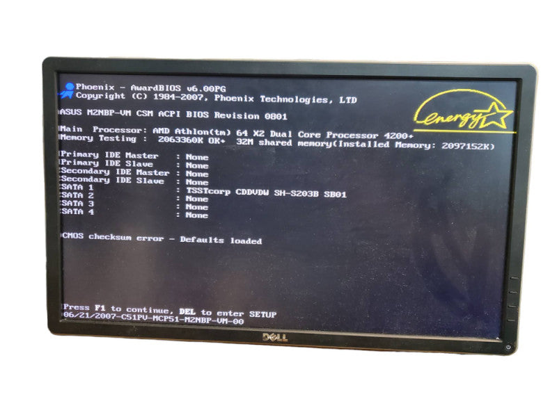 Custom Rack Mount 2U Desktop AMD Athlon 64 X2 2GB RAM NO HDD @