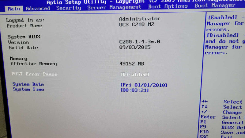 Cisco UCS C210 M2 - 2x Xeon E5640 | 48GB RAM | NO HDD | RAID | 1x PSU  %
