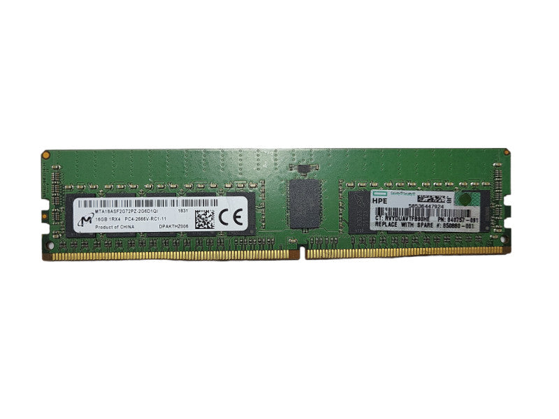 Micron 16GB 2Rx4 PC4-2666V-R DDR4 SERVER RAM Q$