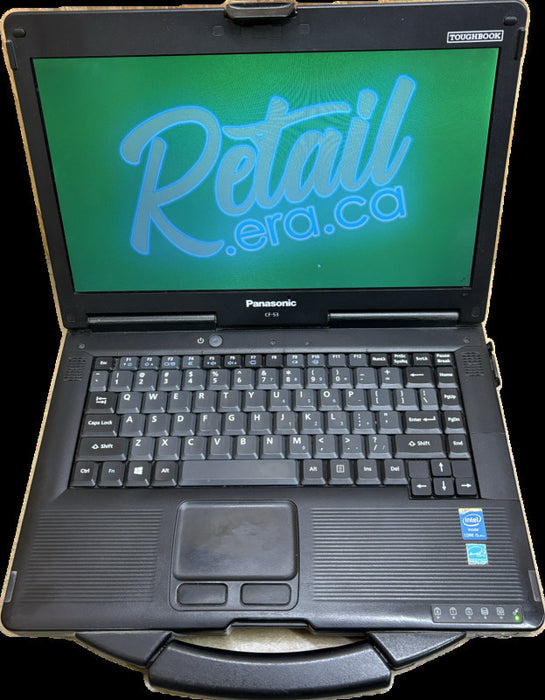 Panasonic ToughBook CF-53  i5-4310U 8GB 256SSD 6970Hrs White Blemishes on LCD