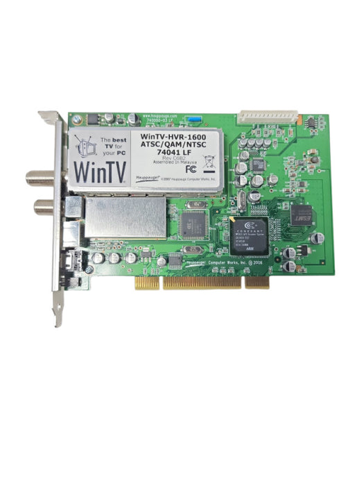 Hauppauge WinTV-HVR-1600 ATSC/NTSC 74041 PCI TV Tuner Video Capture Card