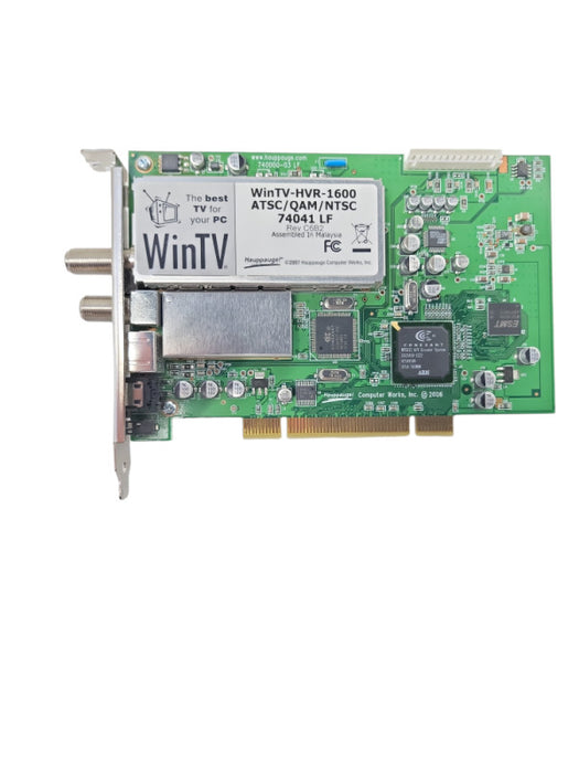Hauppauge WinTV-HVR-1600 ATSC/NTSC 74041 PCI TV Tuner Video Capture Card