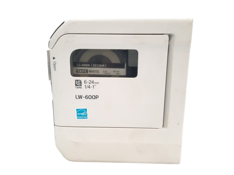 EPSON LW-600P Label Works Portable Label Printer w/  LC-4WBN(SS12KW) Tape