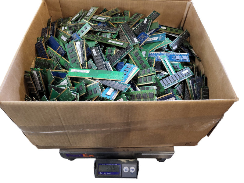 Non-Heat sink RAM/Memory 54.9lb/24.9KG AS-IS READ $