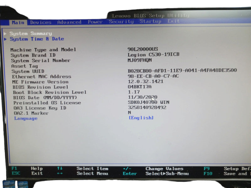 Lenovo Legion C530 intel i5-9400 GTX 1660ti 8GB RAM Gaming Desktop Q
