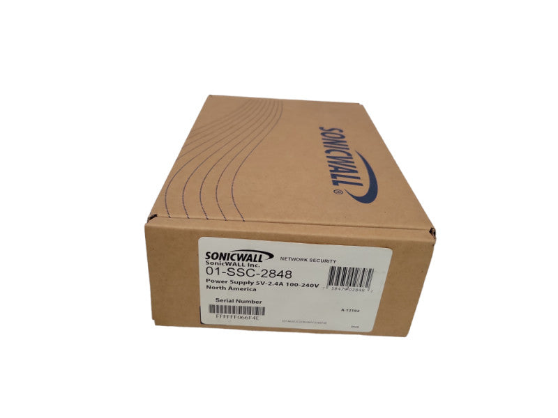 SONICWALL 01-SSC2848 (POWER SUPPLY ONLY) 5V-2.4A 100-240V NA Q%