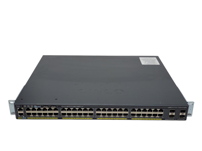 Cisco WS-C2960X-48FPS-L 48-Port Gigabit POE+ Switch _