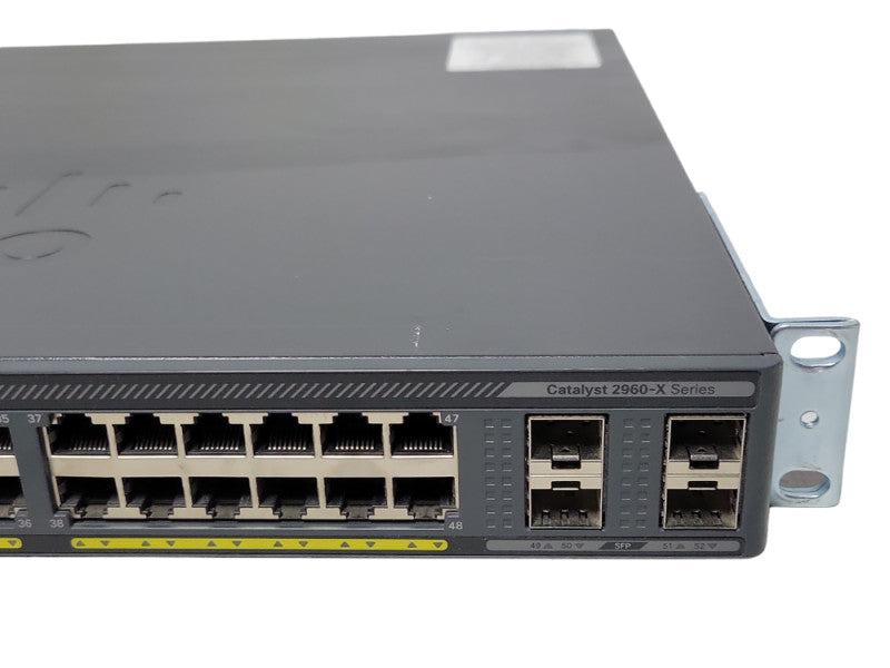 Cisco WS-C2960X-48FPS-L 48-Port Gigabit POE+ Switch _