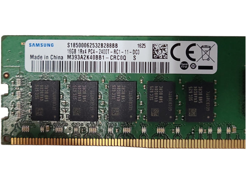 Samsung 16GB 1Rx4 PC4-2400T-RC1 DDR4 SERVER RAM Q
