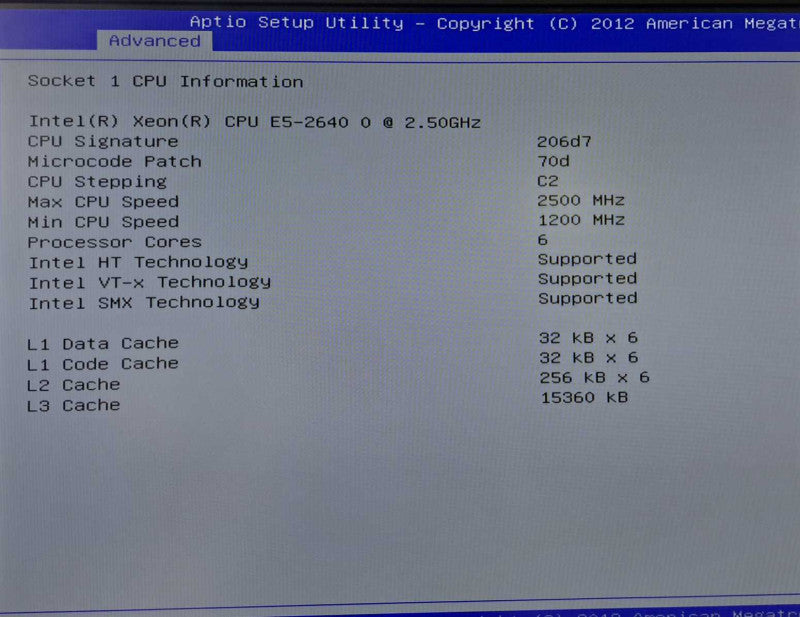 SuperMicro X9DRT Server Node | 2x Xeon E5-2640 @ 2.50GHz, 128GB DDR3, Tested Q