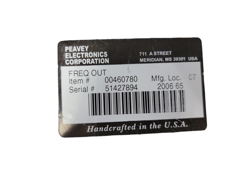 Peavey FO-116 Freq-Out 24 Bit DSP Processor Digital Anti-Feedback Filter Arr