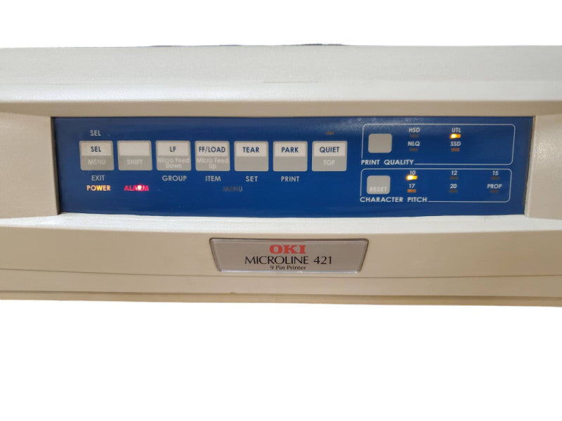 OKI Microline 421 D22910A Dot Matrix Printer @