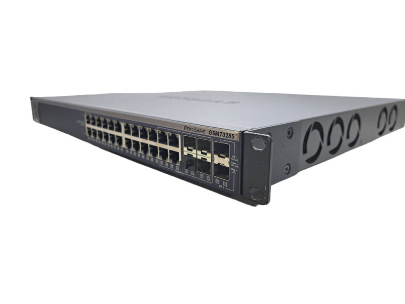 Netgear Prosafe GSM7328S v2 24 + 4-Port Gigabit L3 Managed Switch | 2x SFP+ Q