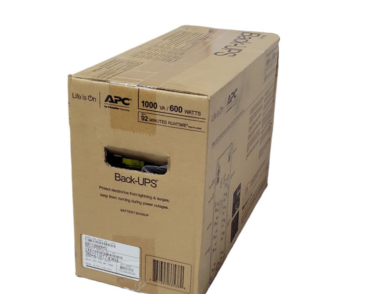 New APC Back-UPS Pro BR1000MS 1000VA 600W Battery Backup _