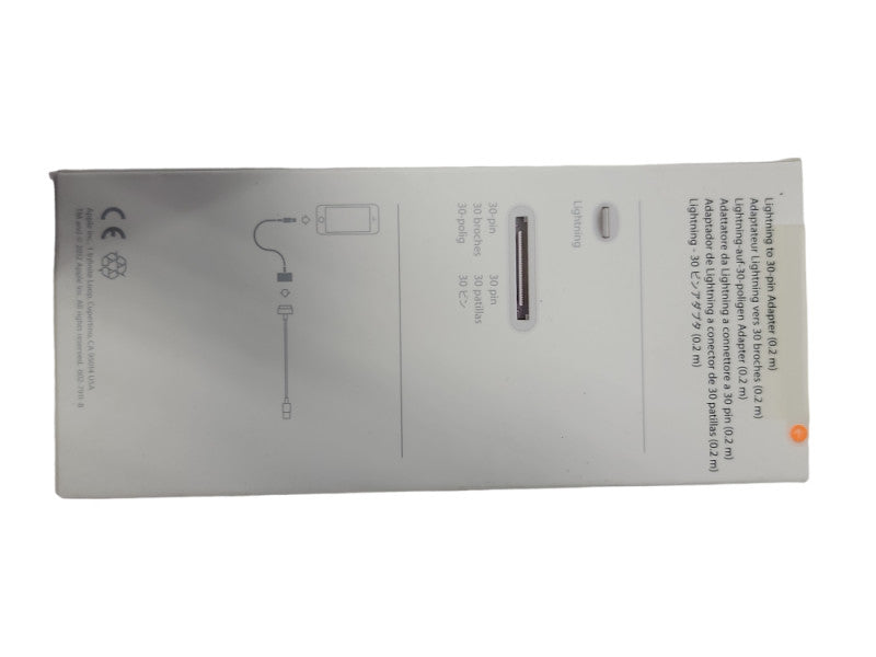 Genuine Apple Lightning to 30-Pin Cable Adapter IOS MD824AM/A