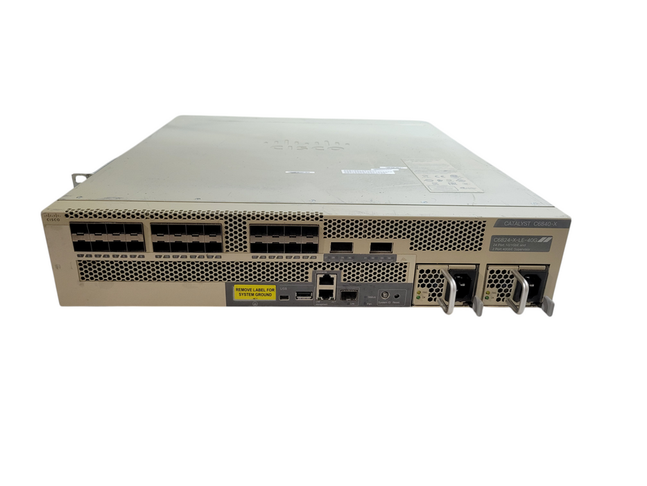 Cisco C6824-X-LE-40G Catalyst - 24-Port 10/1GbE and 2-Port 40GbE Supervisor