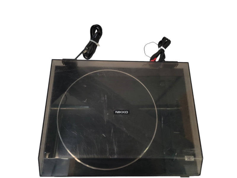NIKKO NP100 Auto-Return Turntable + platter%