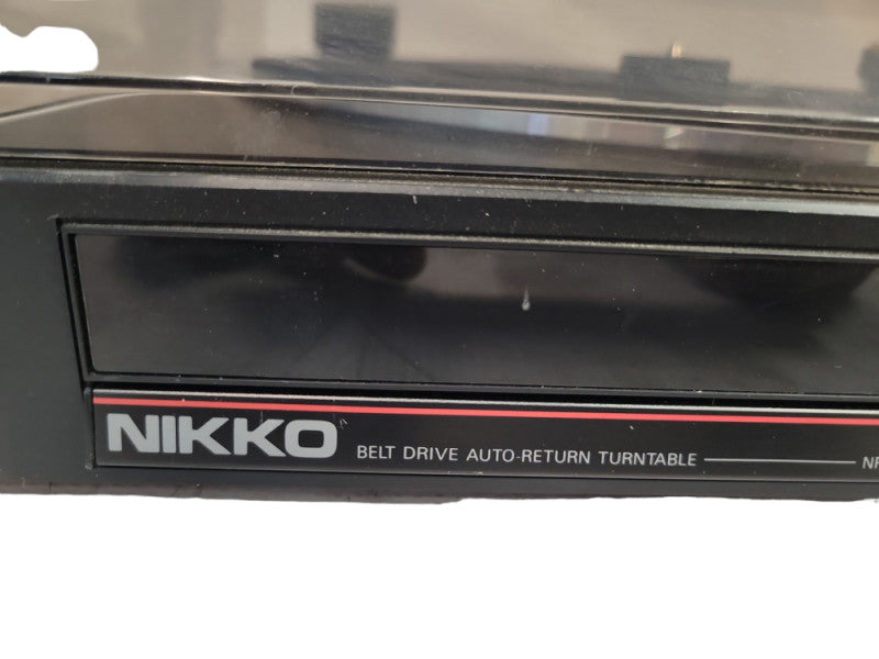 NIKKO NP100 Auto-Return Turntable + platter%