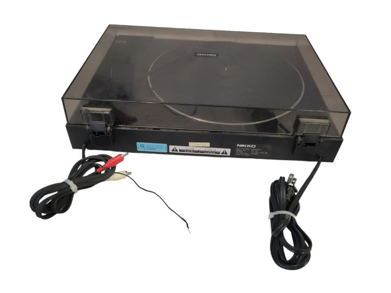 NIKKO NP100 Auto-Return Turntable + platter%