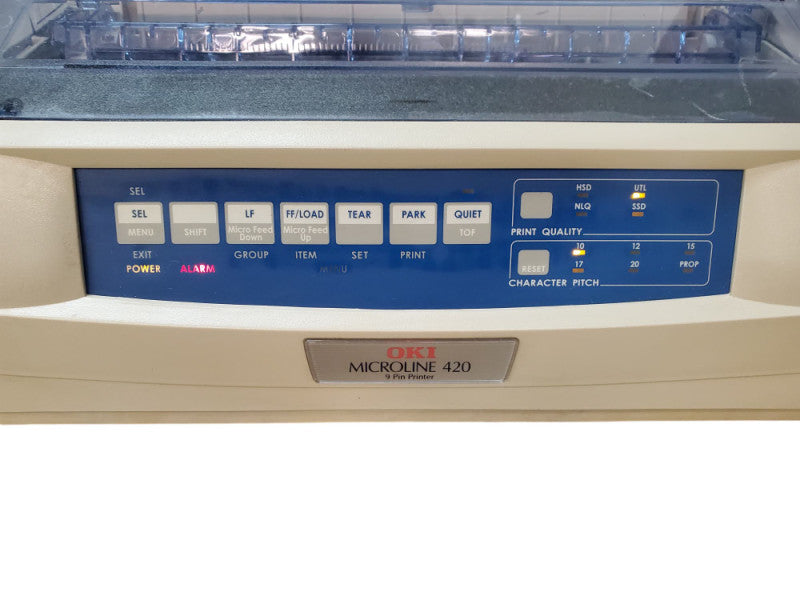 OKI Microline 420 D22200A Dot Matrix Printer @