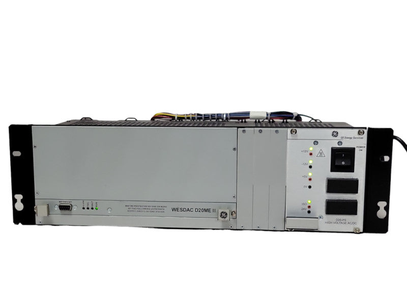 GE WESDAC D20ME II main processor card with Energy Services D20 MX Chassis _