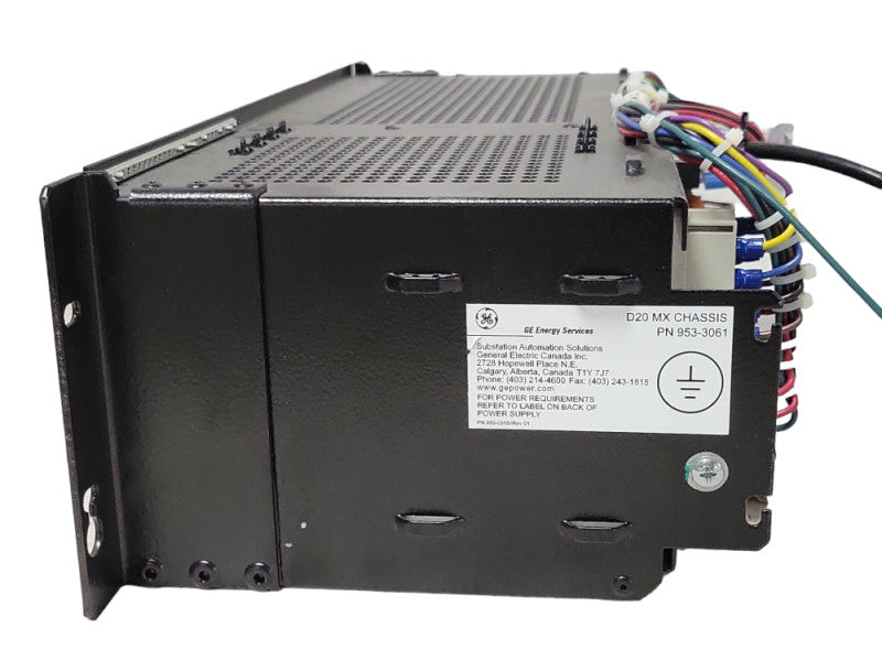 GE WESDAC D20ME II main processor card with Energy Services D20 MX Chassis _